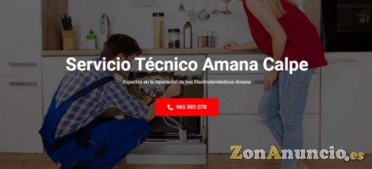 Servicio Técnico Amana Calpe 965217105